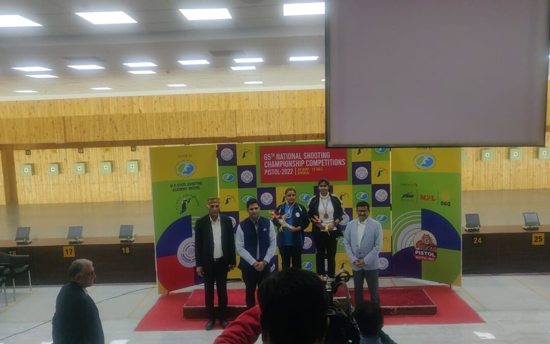 Gargi Chaudhary Won Silver in 65th National Shooting Championship