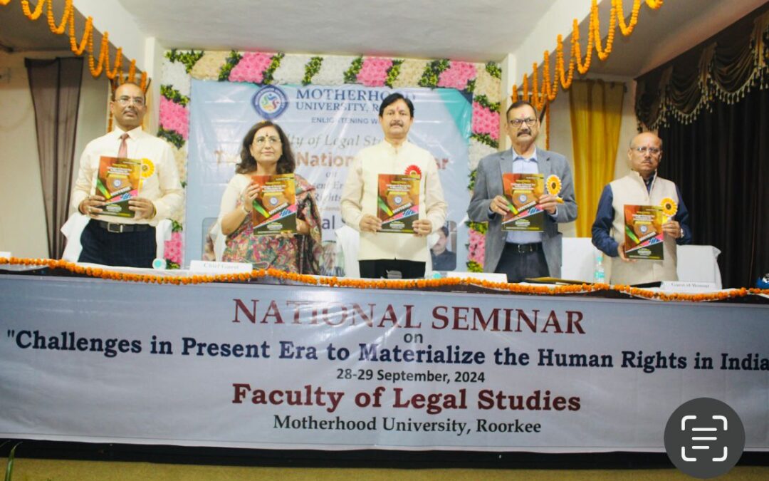 National Seminar On Challenges in Present Era to Materialize The Human Rights in India