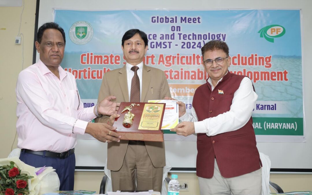 Honorable VC Prof. (Dr.) Narendra Sharma Ji Claimed Lifetime Achievement Award 2024